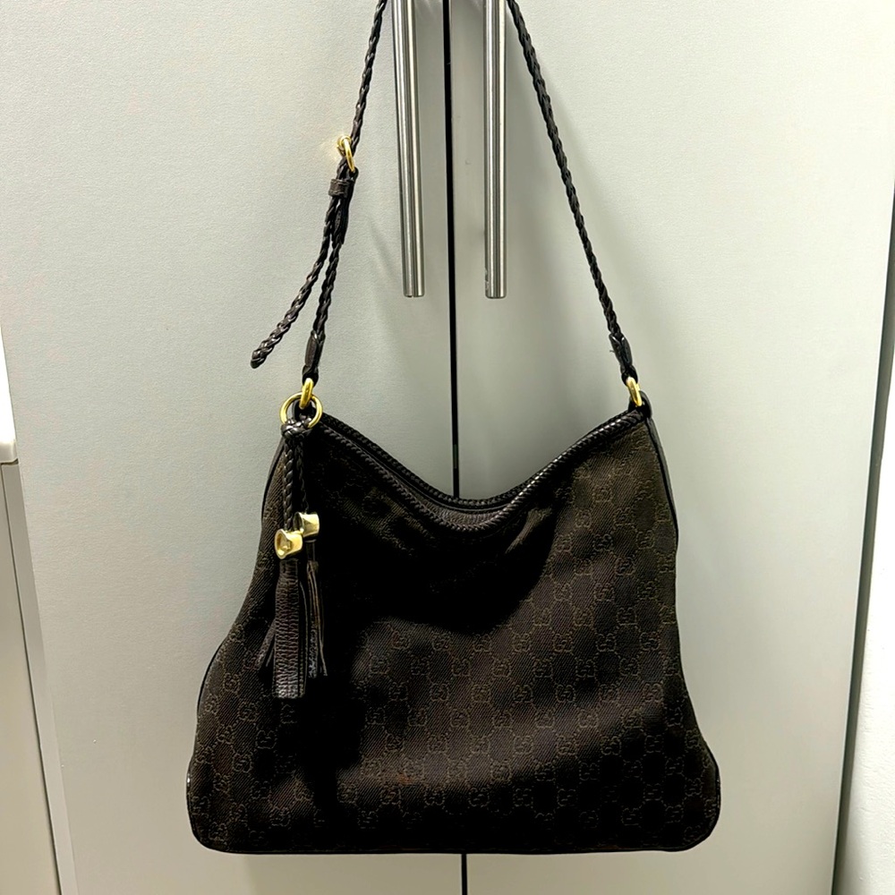 Brown casual bag